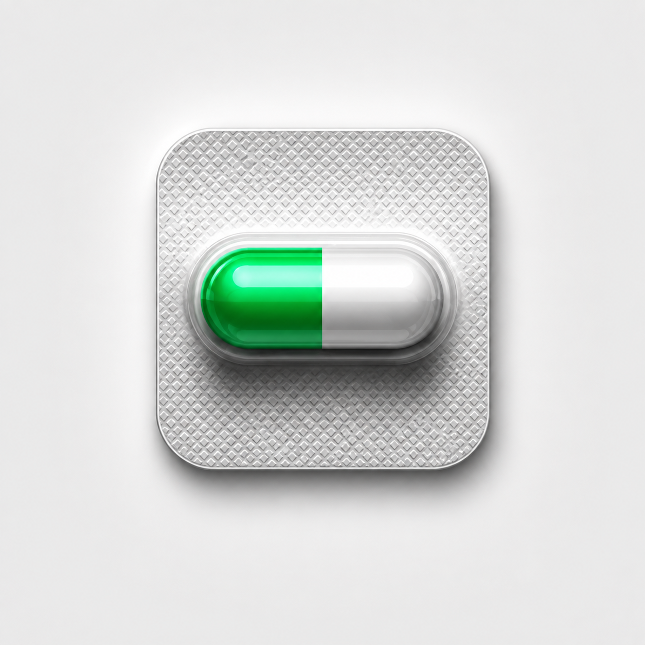 $PILL capsule with a green aura